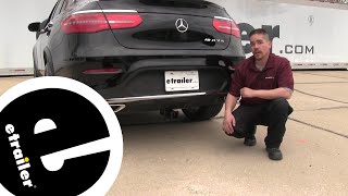 Curt Trailer Hitch Receiver Installation - 2018 Mercedes-Benz GLC-Class - etrailer.com