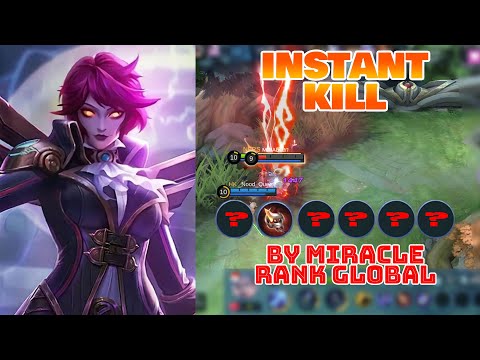Rank Global Eudora by Miracle instant kill | Mobile Legends