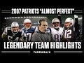 2007 Patriots GREATEST Team To Not Win Super Bowl Legendary Teams