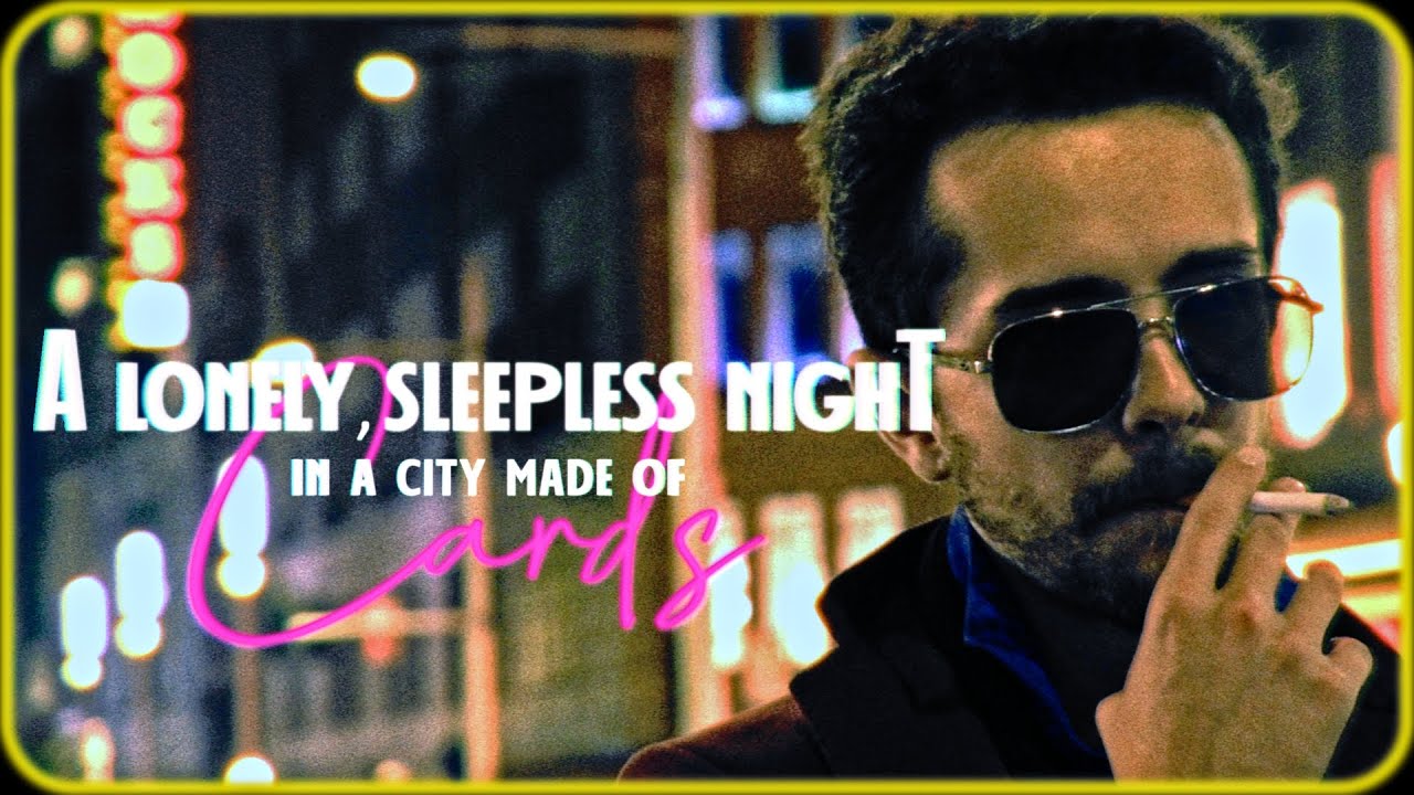 A Lonely, Sleepless Night In A City Made Of Cards