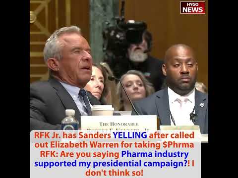 RFK losing patience: You're not understanding; Bernie Sanders YELLING Pharma support RFK; Sen Smith