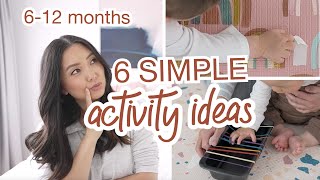 6 Simple Activity ideas | 6-12 month old babies | Babymat Review