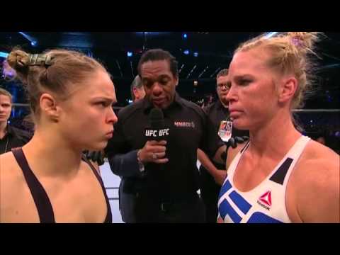 UFC 193: Rousey vs Holm (Full Fight) HD