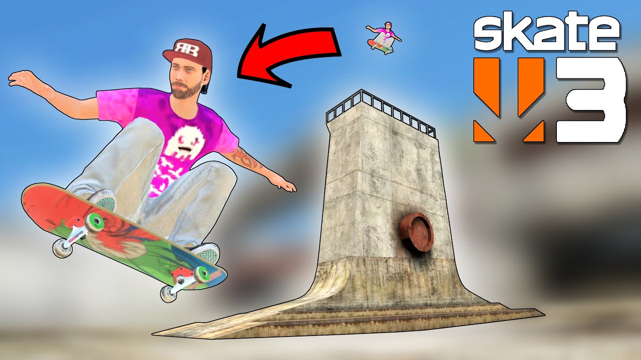 Skate 3: Spillway Spine Thing!
