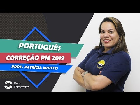 Correção da Prova de Português - Soldado PM/SP 07/2019
