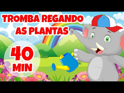 Tromba Regando as Plantas - Giramille 40 min | Desenho Animado Musical