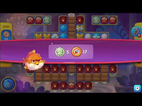 FISHDOM:  Level 8991 Hard Level No boosters.