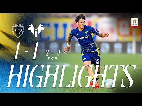Highlights Coppa Italia Frecciarossa 2025/26 | Audace Cerignola-Verona 2-4 (d.c.r.)