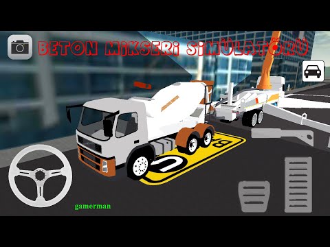 Beton Mikseri Simülatörü Video