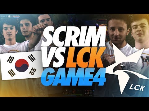 TEAM SOLARY SCRIM VS LCK PLAYERS : NOTRE DERNIERE GAME DE SCRIM !