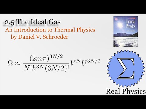 2 5 The Ideal Gas Thermal Physics Schroeder