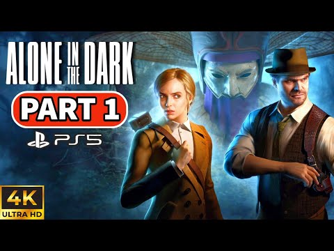 Alone in The Dark (2024) Full Game Walkthrough Part 1 | PS5 5k