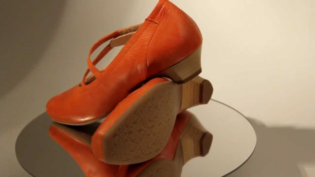 Verhulst Marian 0373110 pump - Oranje, wijdte H