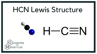 HCN Lewis Structure (Hydrogen Cyanide)