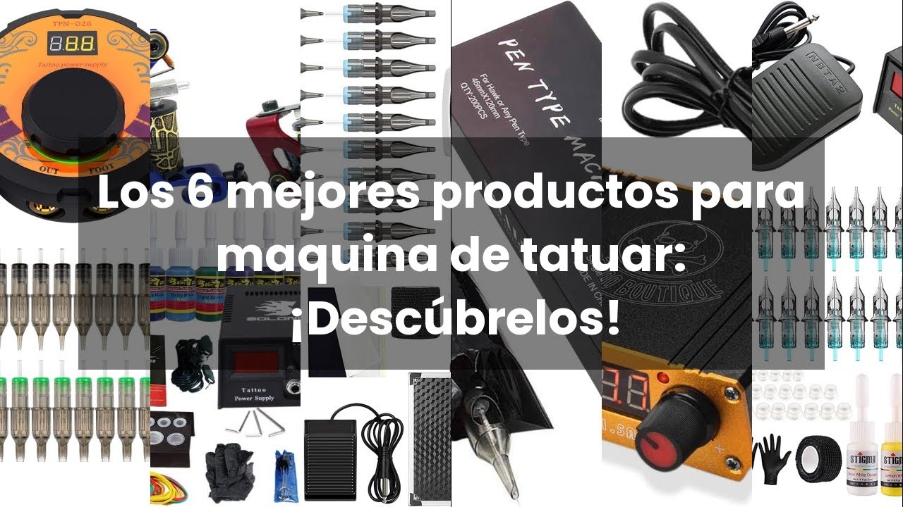 Fuente para maquina de tatuar: Los 6 mejores productos para maquina de tatuar: ¡Descúbrelos!