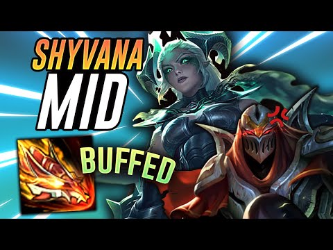 AP SHYVANA BUFFS = BROKEN MID LANER! - Off Meta Monday - League of Legends