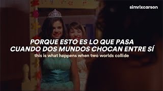Demi Lovato - Two Worlds Collide (Programa de Protección para Princesas) // Español &amp; Lyrics