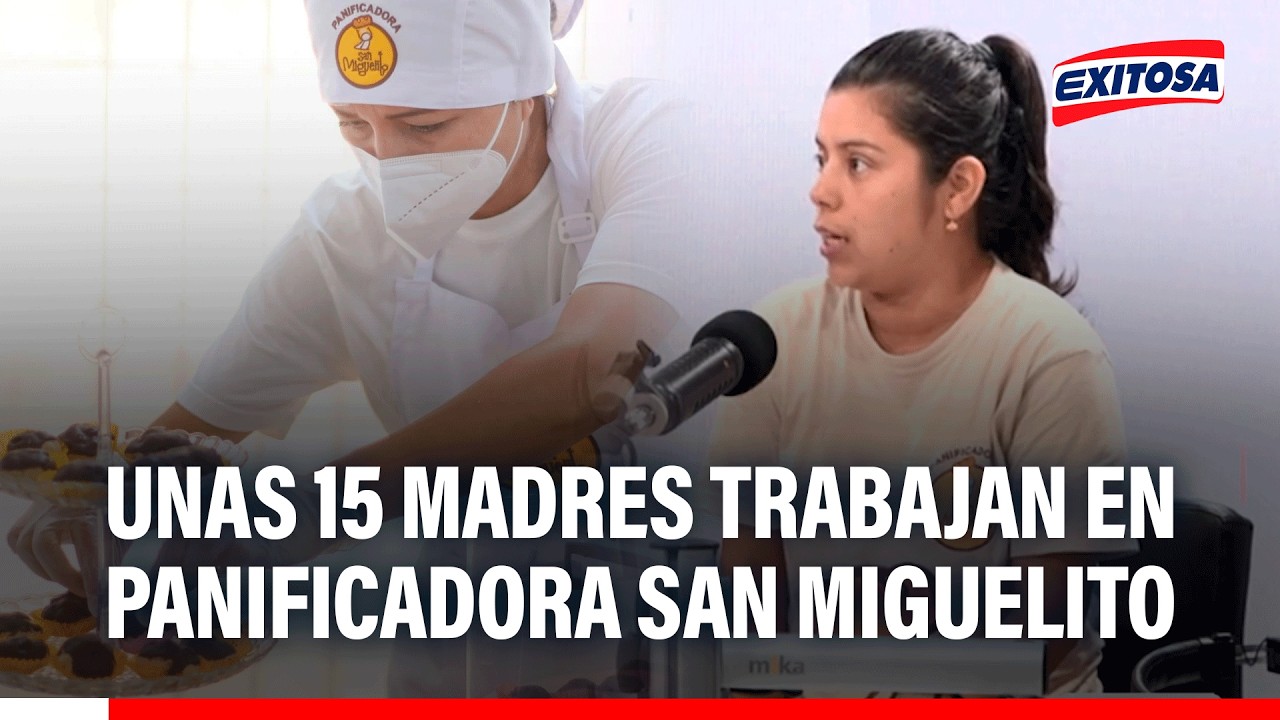 🔴🔵 Unas 15 madres trabajan en la panificadora San Miguelito: “Son del equipo”, señala representante