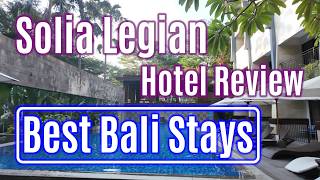 Solia Legian Bali Hotel Tour and Review. Best places to stay in Bali. 4K