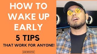 How To Wake Up Early In The Morning For Running [5 TIPS!]