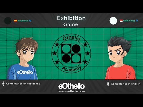 Othello Academy Exhibition Game 0002 - Mario Madrona vs Alex Koh