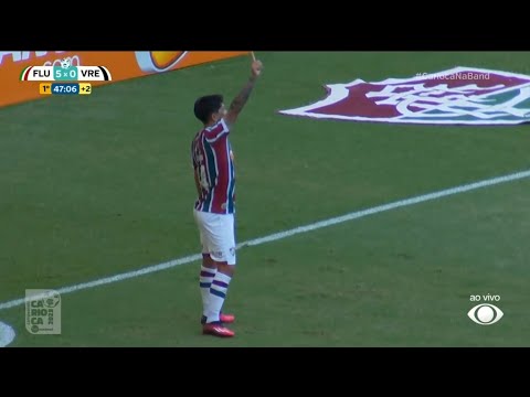 Gol de Germán Cano - Fluminense 5x0 Volta Redonda - Campeonato Carioca 2023 - Semi Final