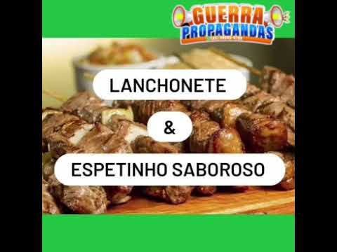 Espetinho Saboroso de Curvelândia Mato Grosso, Divulgação Guerra Propagandas 65 999404799 .