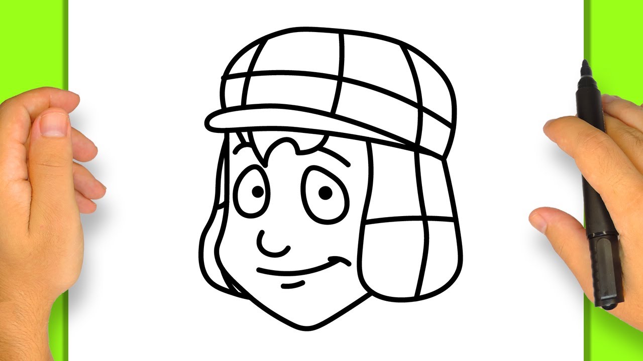 How to Draw El Chavo | Step by Step Simple and Easy