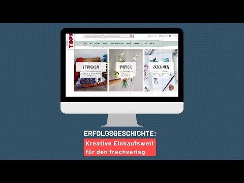 Kreative Einkaufswelt in Shopware für den Buchverlag frechverlag