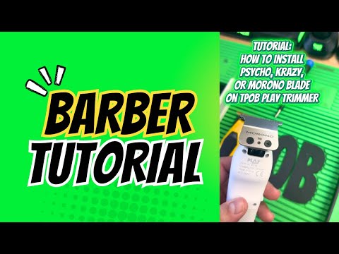 How to Install Psycho/Krazy Blade on TPOB Trimmer