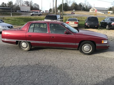 Public Auction 3/30/19 at 10am. Lot 138, 1995 Cadillac DeVille