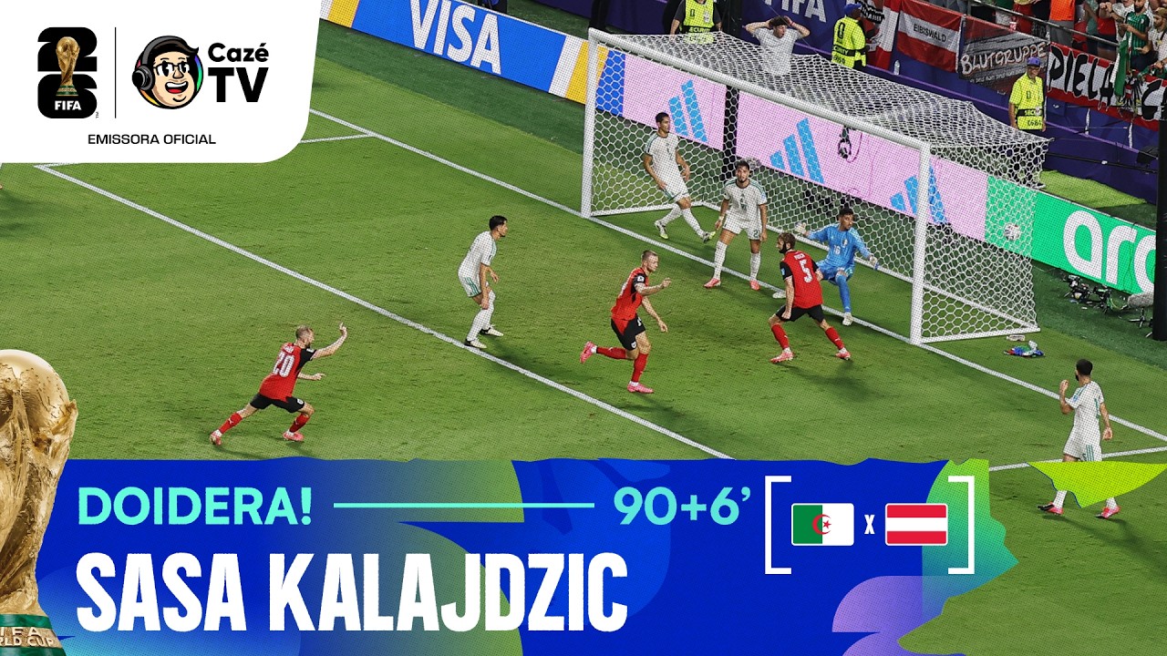 A ÁUSTRIA BUSCOU O EMPATE! KALAJDZIC DEIXA TUDO IGUAL E AS DUAS SELEÇÕES SE CLASSIFICAM!