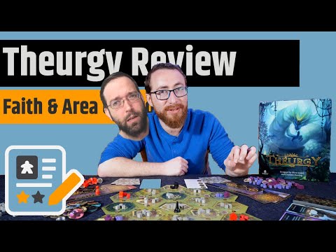 Theurgy Review - An Area Control Game of Vindictive Gods with  @Hungry Gamer ​