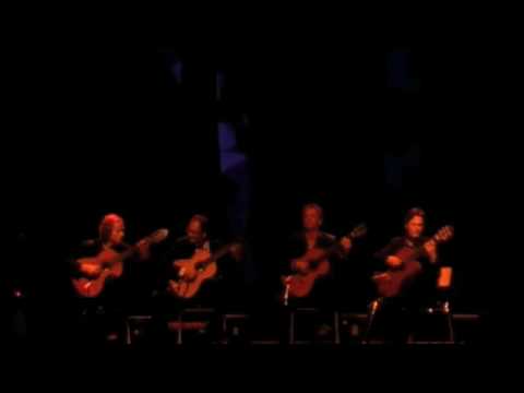 Eos Guitar Quartet - Tango for Ten by Michel Camilo