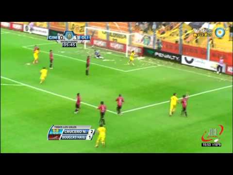 GOLES CRUCERO DEL NORTE 2  DOUGLAS HAIG 1 - FECHA 5 - B NACIONAL (09 09 2012)