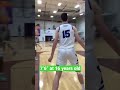 The TALLEST Hooper In The World! 7’6” Olivier Rioux DOMINATES AAU Tournament 😱 #shorts
