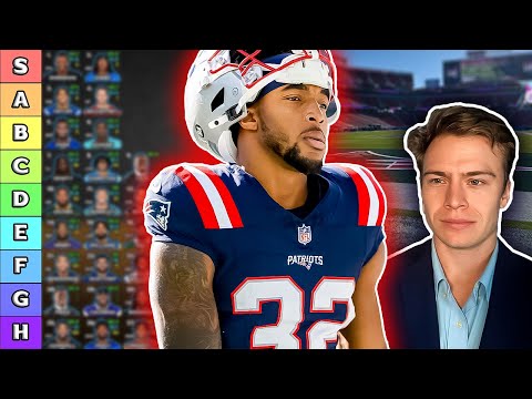 Top 40 Running Back Rankings & Tiers - 2026 Fantasy Football