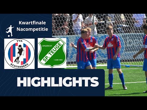 #Highlights #nacompetitie #kwartfinale VVA Achterberg - SP Teuge #football  #soccer #voetbal.