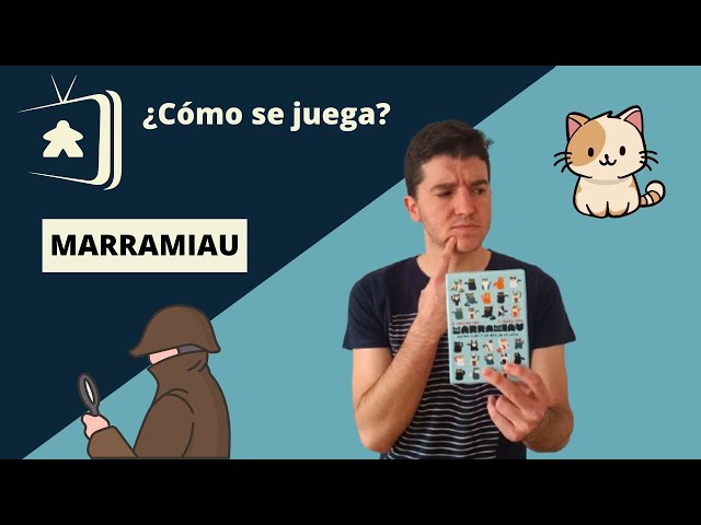 Vídeo relacionado con Marramiau es un juego de cartas donde serás un detective de mascotas de la gran agencia InvestiGatos. ¡Los gatos de la condesa se han escapado y están sueltos por el bosque!¡Encuéntralos cuánto antes!