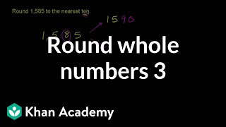 Rounding Whole Numbers 3