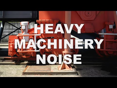 Factory Machine Ambience | Constant Heavy Machinery Sounds