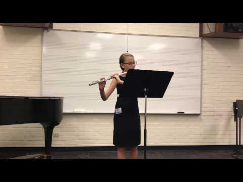 Daniella Arditti. Flute. Morceau de Concours, Gabriel Faure.