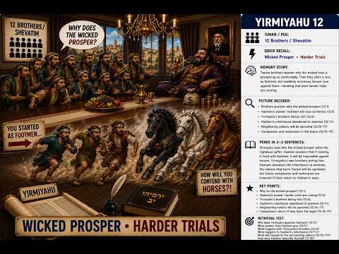 Yirmiyahu (Jeremiah) Perek 12 video thumbnail