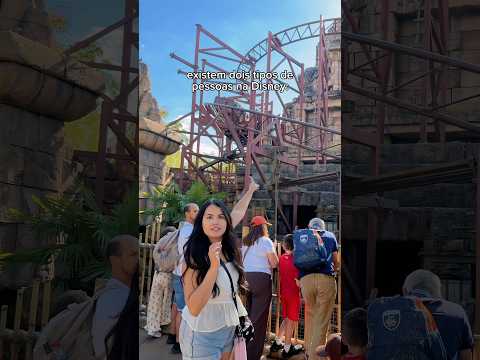 TIPOS DE PESSOAS NA DISNEY 👀 #meme #humor #disney #family