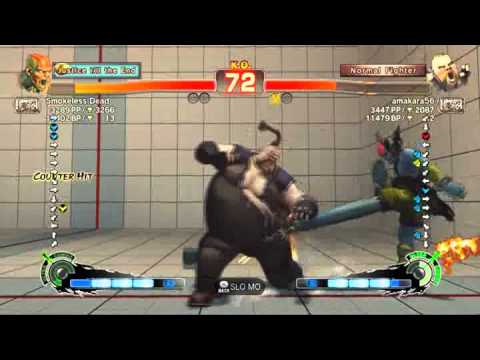 USFIV~ Dhalsim (Smokeless Dead) vs Rufus (amakara56) HD