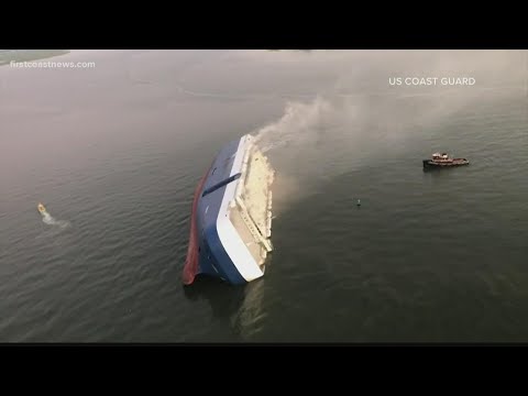 “I’m losing her,” Golden Ray captain describes moments before ship capsizes