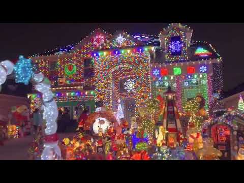 DFW Vlog | Burkman Holiday Home Lights #christmas #christmasdecorations