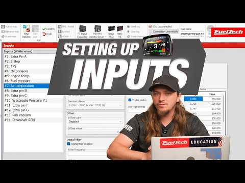 How to Set Up Inputs in FuelTech PowerFT