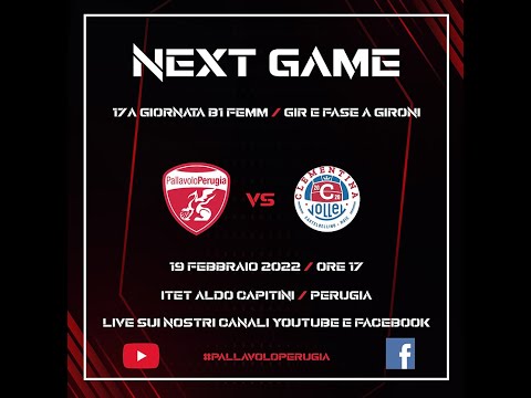 SERIE B1 GIR. E GIORNATA 17: 3M Perugia vs Clementina 2020 Volley