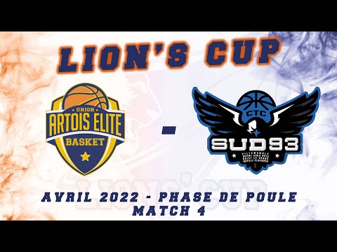 Lions' Cup 2022 - Union Artois Vs CTC Sud Basket 93